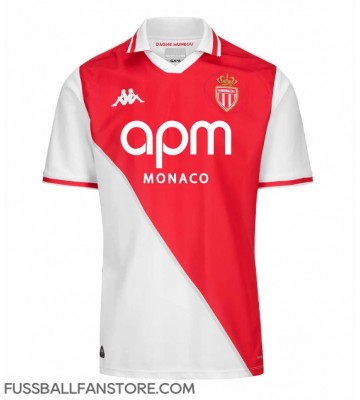 AS Monaco Replik Heimtrikot 2024-25 Kurzarm